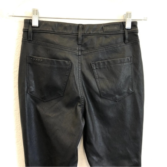 Blank NYC Vegan Leather Daddy Soda Pants In Black Women's - Picture 8 of 8